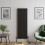 (Black, 1600 x 532mm - Double) Flat Panel Radiators Horizontal Vertical Heater 3