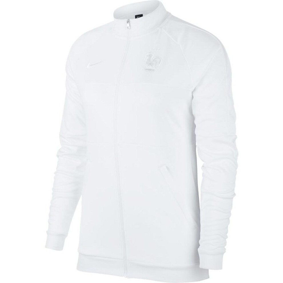 France Womens White I96 Anthem Jacket 2020/21 (WOMENS 2XL UK 22-24)