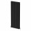 (Black, 1600 x 608mm - Double) Flat Panel Radiators Horizontal Vertical Heater 4