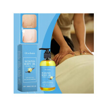 Caramel Vanilla Body Oil, Huile de Massage Hydratante, Nourrissante, Apaisante pour la Peau