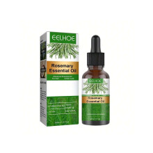 30ml Rosemary Hair Essential Oil Long Lasting Lightweight Rosemary Hair Essential Oil for Healthy Hair, with Plant Squalane