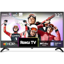 Chiq ROKU TV L32G5NK, 32 Inch TV Smart, Roku TV ,work with alexa