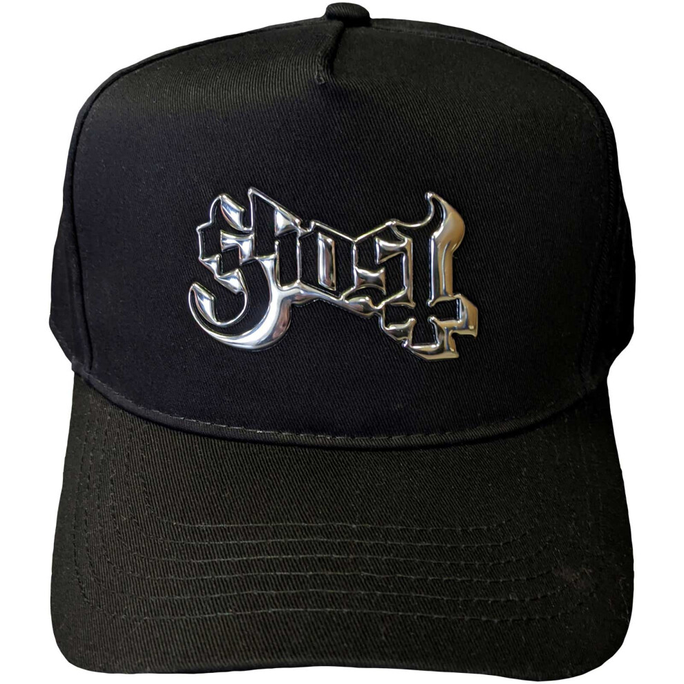 Ghost Unisex Adult Logo Baseball Cap-image-OPC-PCH55MF-NEW