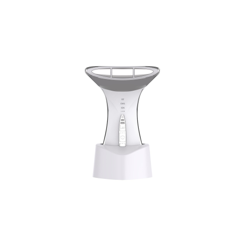 Outil pour le cou et le visage avec LED 5 (blanc et argent)