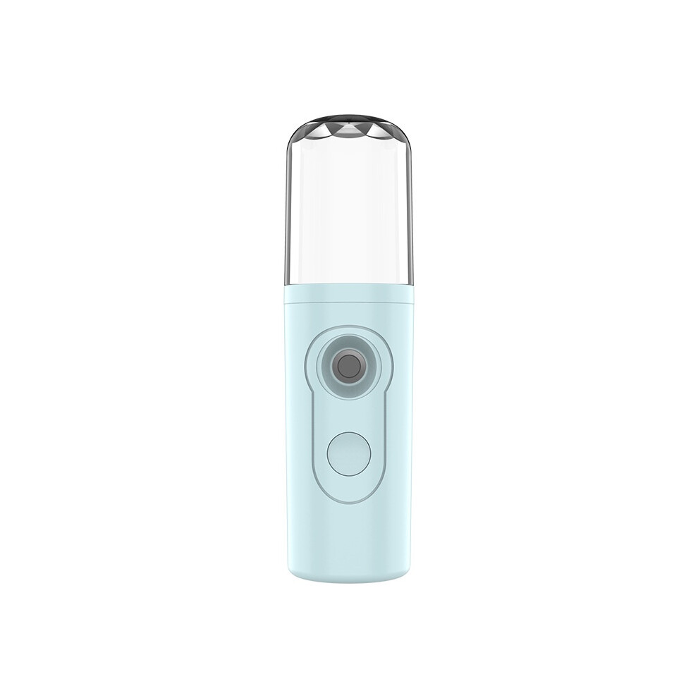 Chronus Blue Beauty Facial Steamer Travel Humidifier Mini Facial Steamer Portable Facial Sprayer Moisturizing Instrument(Blue)