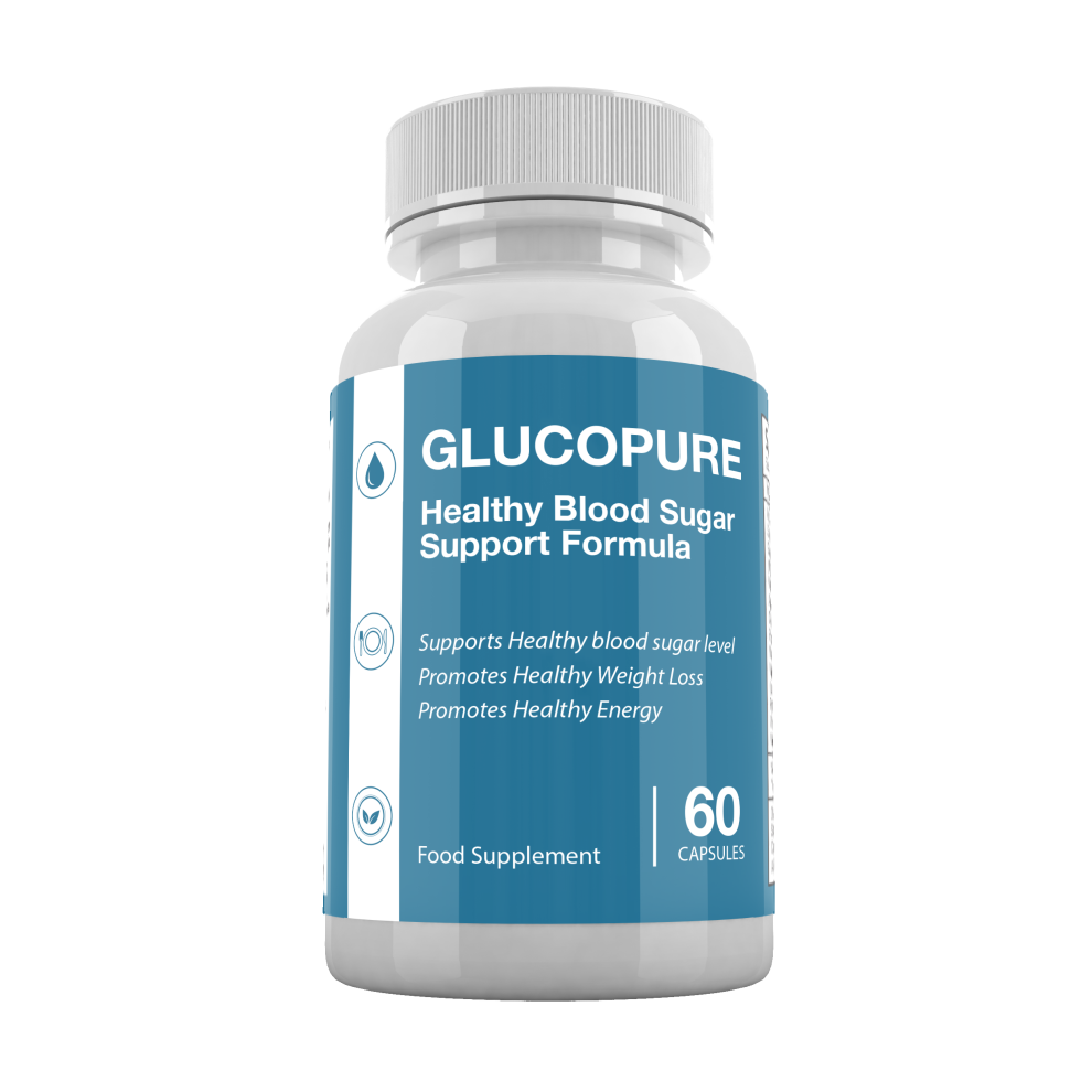 GlucoPure Blood Sugar Support - Weight Management 60 Capsules