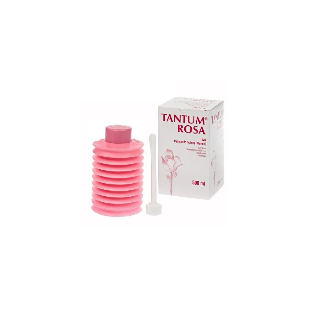 New Angelini Tantum Rosa Irygator Irrigator Plovimo Itaisas Intimate Hygiene 500Ml