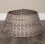 Samuel Alexander 40/58cm Samuel Alexander Medium Plastic Wicker Woven Tree Skirt in Grey 4