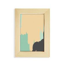 Yellow  s Art Pattern Desktop Display Photo Frame Picture Art Painting 5x7 inch