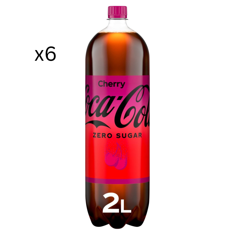 Coca-Cola Zero Sugar Cherry 6 x 2L