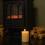 7.5cm x 10cm Cream Wax Melted Pool Effect Candle with Timer Function and Warm White LED 4