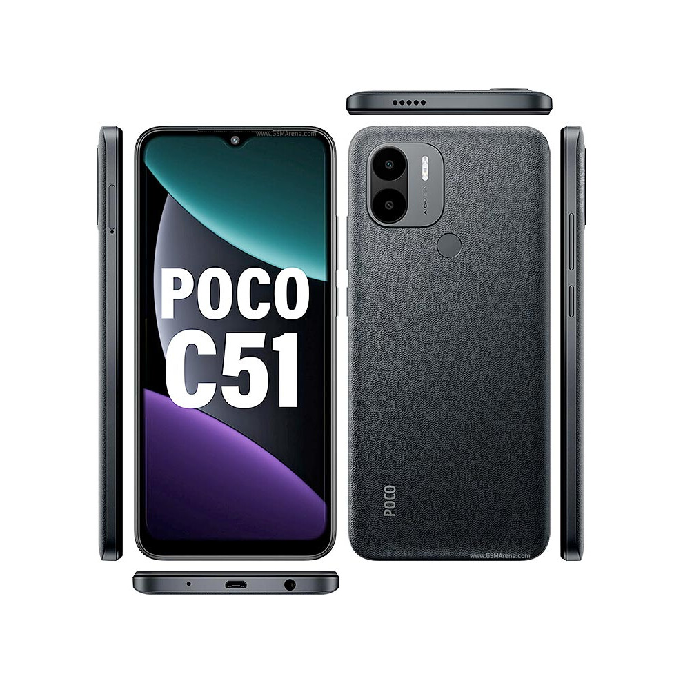 (Black) Xiaomi Poco C51 64GB