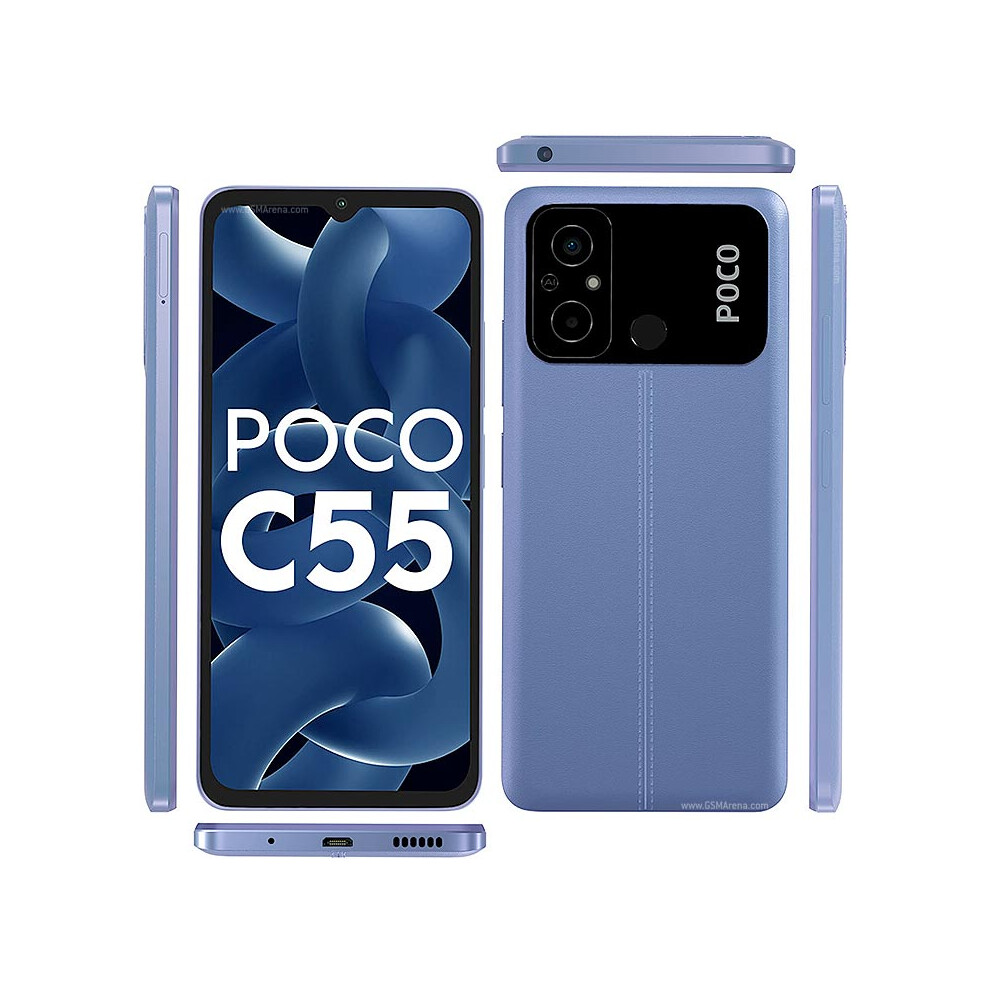 (Blue) Xiaomi Poco C55  Xiaomi Poco C55