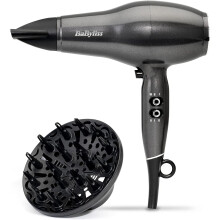 Platinum Diamond 2300W Professional AC Motor hairdryer, ultra-fast drying, Ionic, Diffuser