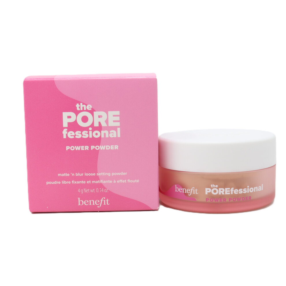 Benefit The Porefessional Mini Matte Blurring Loose Setting Powder 0.14oz  New
