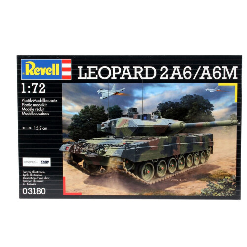 Leopard 2A6/A6M tank - model kit