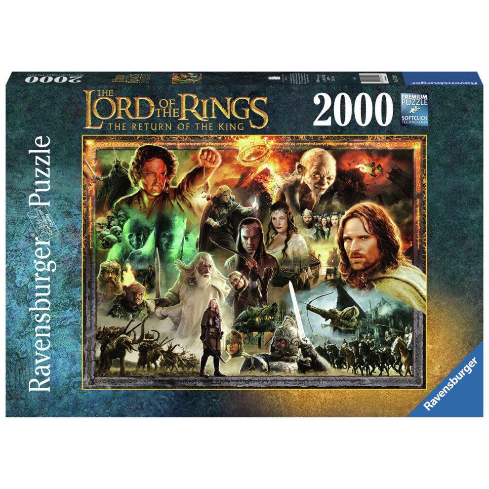 Ravensburger Jigsaw Puzzle 2000 The Return Of The King