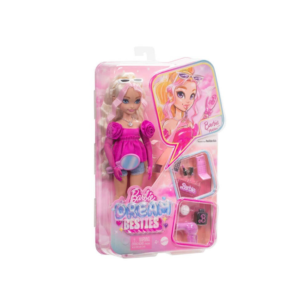 Mattel Barbie Doll Dream Besties Malibu Hyc21 /4