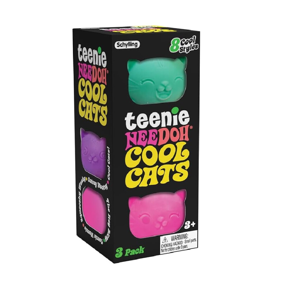 Teenie Needoh Cool Cats 3 Pack