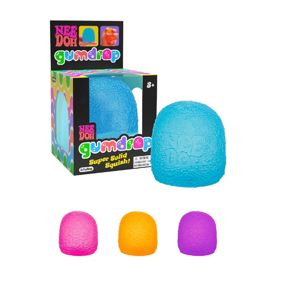 Needoh Gumdrop Super Solid Squish Fidget Toy