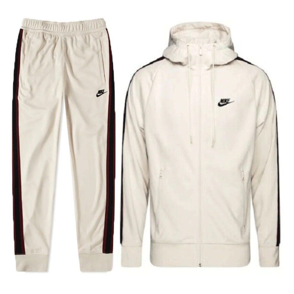 Nike (Small) Air Mens Optic Nsw Tracksuit Set White