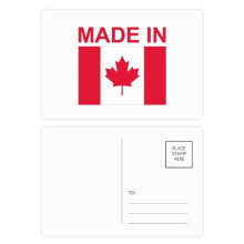 Canada Country Love Postcard Set Birthday Mailing Thanks Greeting Card