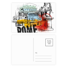 Italy Rome Landscape Roman Theater Postcard Set Birthday Mailing Thanks Greeting Card