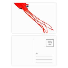 Traditional Chinese Kite Octopus Pattern Postcard Set Birthday Mailing Thanks Greeting Card