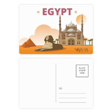 City Pyrad Sphinx Egypt Postcard Set Birthday Mailing Thanks Greeting Card