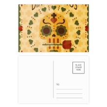 l Rose The Day Of The Dead Mexico Postcard Set Birthday Mailing Thanks Greeting Card