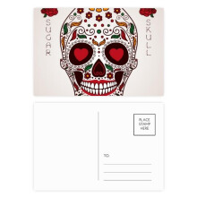 Flower Cirrus Eyes White Sugar l Postcard Set Birthday Mailing Thanks Greeting Card