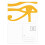 Ancient Egypt Eye Decoration Pattern Postcard Set Birthday Mailing Thanks Greeting Card 1