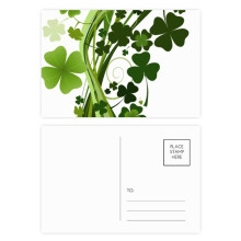 tree ireland st.patrick's day postcard set birthday mailing thanks greeting card