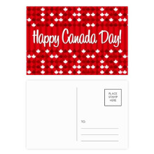 Canada Flavor Happy Canadian Day Postcard Set Birthday Mailing Thanks Greeting Card