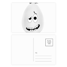 Easter Festival Funny Colored Egg Culture Postcard Set Birthday Mailing Thanks Greeting Card