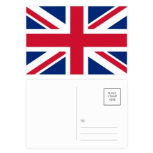uk national flag eu country postcard set birthday mailing thanks greeting card