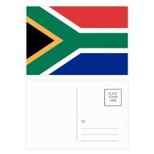 South Africa National Flag Africa Country Postcard Set Birthday Mailing Thanks Greeting Card