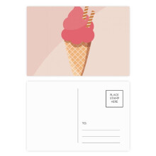 biscuits egg c red ice postcard set birthday mailing thanks greeting card