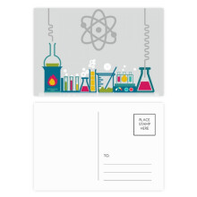 Checal Reaction Vessel Tool Chestry Postcard Set Birthday Mailing Thanks Greeting Card