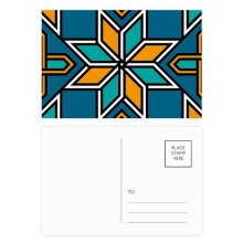 morocco flower postcard set birthday mailing thanks greeting card