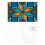 morocco  flower postcard set birthday mailing thanks greeting card 1