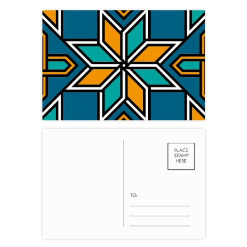 morocco  flower postcard set birthday mailing thanks greeting card