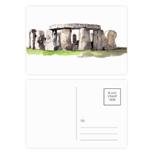 sthenge in  wiltshire england postcard set birthday mailing thanks greeting card