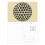 Golf Sport Simple Geometry Pattern Postcard Set Birthday Mailing Thanks Greeting Card 1