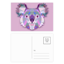 Australia Koala Image Cartoon Illustration Postcard Set Birthday Mailing Thanks Greeting Card