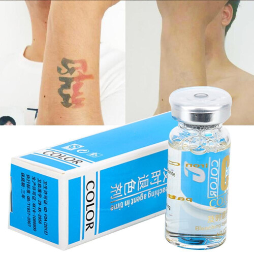 Quick Tattoo Removal Fluid Permanent Corrector Pigment 10ml Strength FAST UKS T1J5 2
