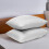 (Stripe Pillowcases Pair, White) Extra Deep 40CM Fitted Sheets Hotel Quality Stripe Bedsheet 3
