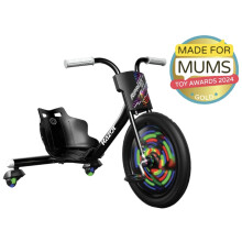 Razor RipRider 360 Lightshow - Triciclo de derrape para niños - Negro