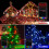 (99FT 150LEDs) 33FT Smart String Lights Extendable C9 DIY Color Changing APP Remote Controlled Halloween Music Timer 50 LED Waterproof Programmable Lights 3