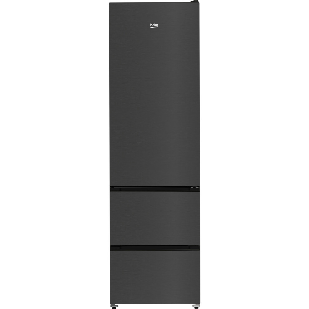 Beko HarvestFresh 60/40 Fridge Freezer - Anthracite - E Rated